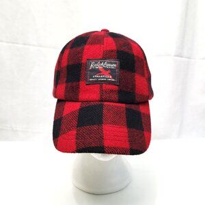 Polo Ralph Lauren Buffalo Plaid Wool Hat Red Black Outdoor Cap